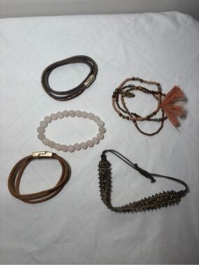 Bohemian Style Bracelets Lot of 5